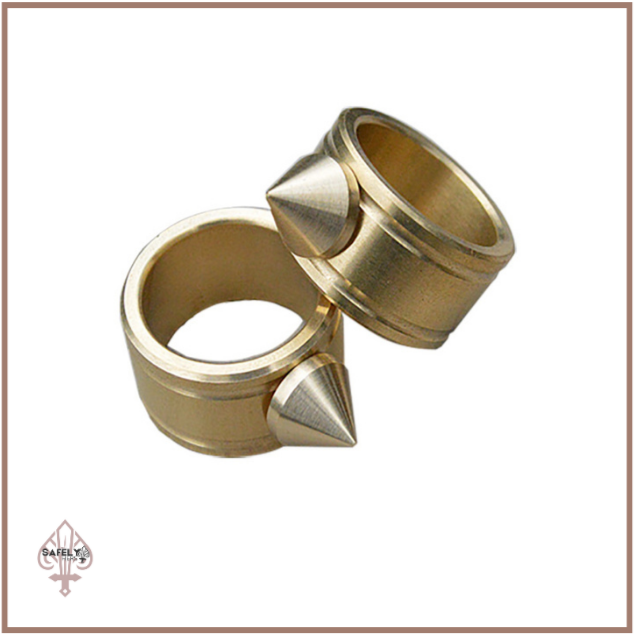 Pure Copper Finger Tiger Self-Defense Ring for Women