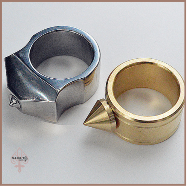Pure Copper Finger Tiger Self-Defense Ring for Women