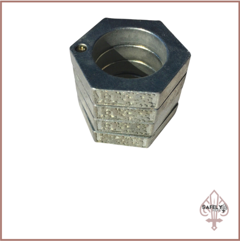 Self-Defense Hex Ring – Emergency Window Breaker & Outdoor Survival Tool