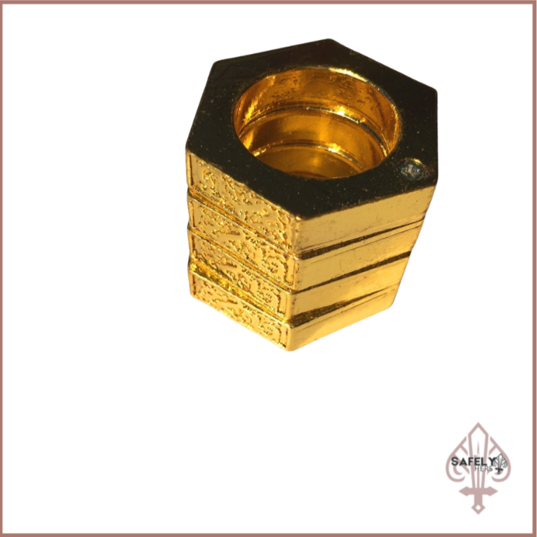 Self-Defense Hex Ring – Emergency Window Breaker & Outdoor Survival Tool