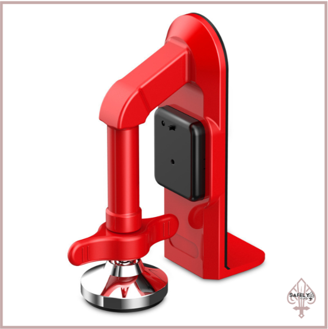 Portable Door Lock & Alarm | Travel Self-Defense Door Stopper for Home, Hotel & Office Security