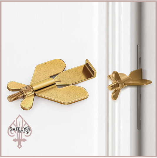 Portable Door Lock & Travel Door Stopper | Self-Defense Security for Home, Hotel, and Travel