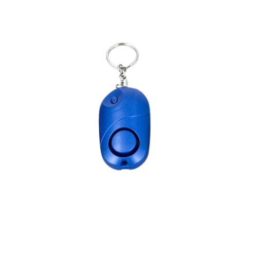 High Decibel Personal Alarm Keychain with LED Light – 130dB Self-Defense Security Device for Women, Students & Seniors