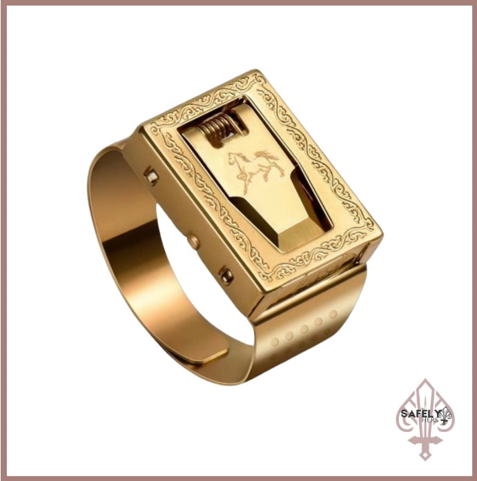 Dream Watcher Self Defense Wolf Ring