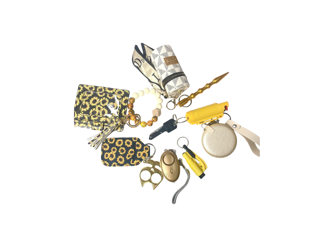 DIY Self-defense Hair Ball Spray Key Chain