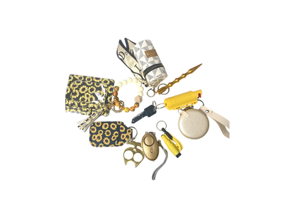 DIY Self-defense Hair Ball Spray Key Chain