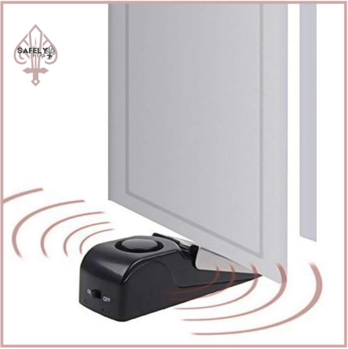 Electronic Burglar Alarm Door Stop | Intelligent Home & Hotel Security Wedge Alarm