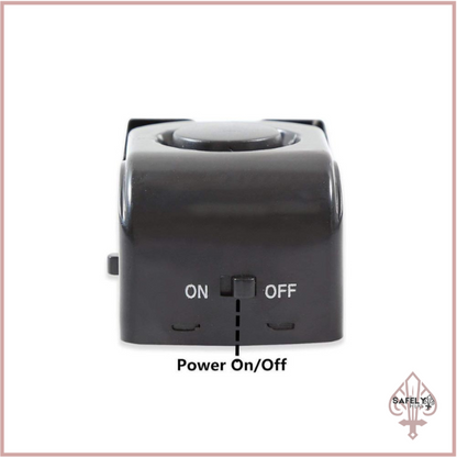 Electronic Burglar Alarm Door Stop | Intelligent Home & Hotel Security Wedge Alarm