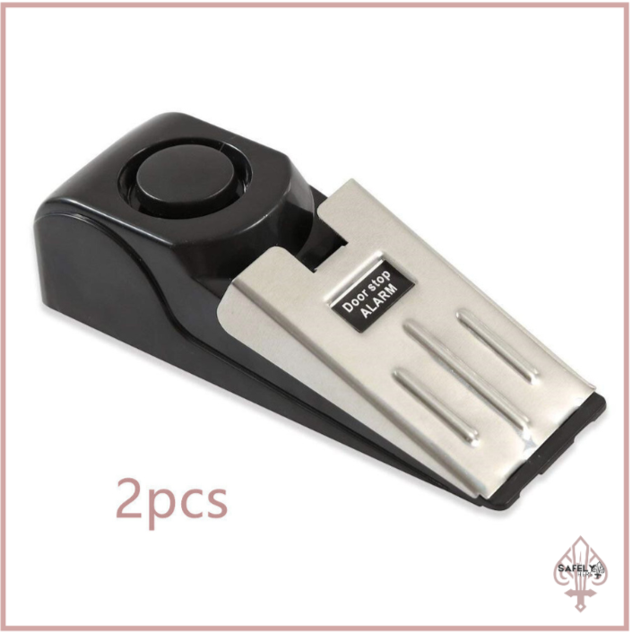 Electronic Burglar Alarm Door Stop | Intelligent Home & Hotel Security Wedge Alarm