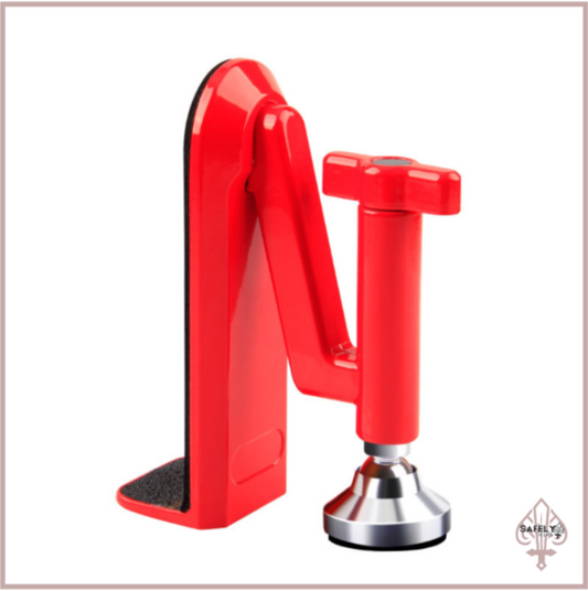 Portable Door Lock & Alarm | Travel Self-Defense Door Stopper for Home, Hotel & Office Security