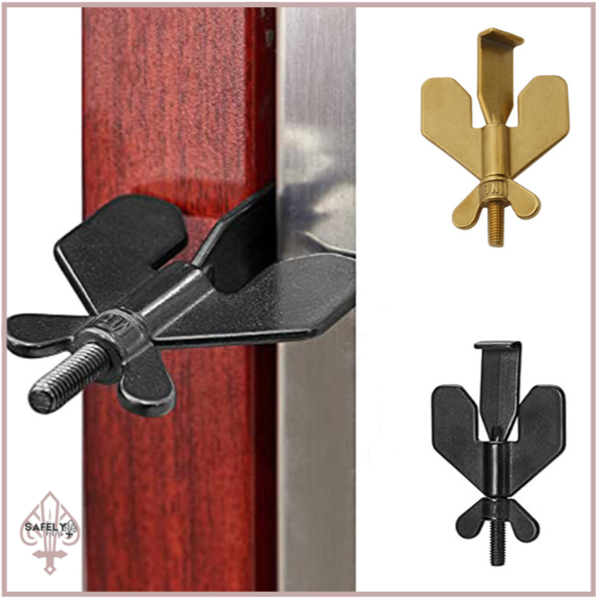 Portable Door Lock & Travel Door Stopper | Self-Defense Security for Home, Hotel, and Travel