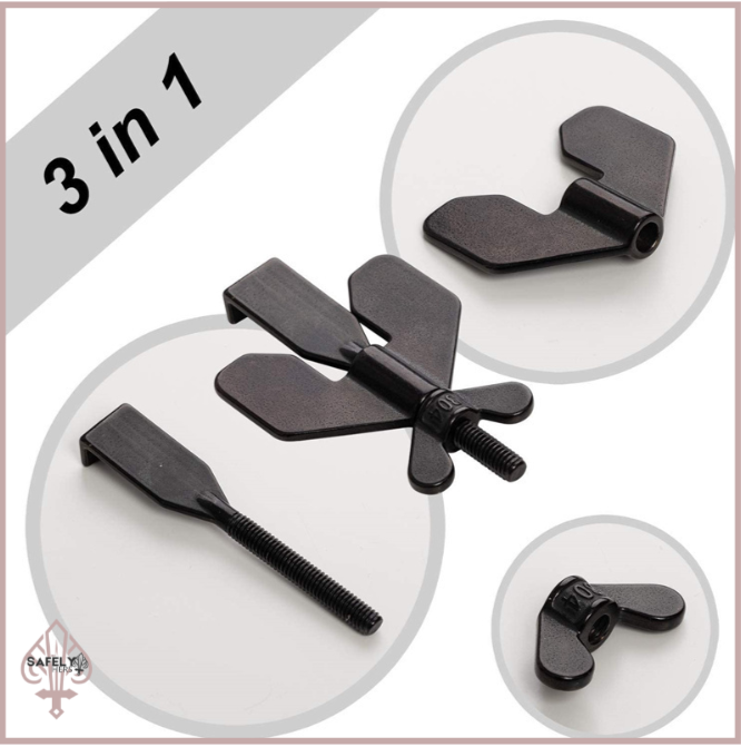 Portable Door Lock & Travel Door Stopper | Self-Defense Security for Home, Hotel, and Travel